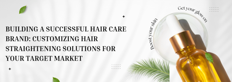 Building a Successful Hair Care Brand Customizing Hair Straightening Solutions for Your Target Market