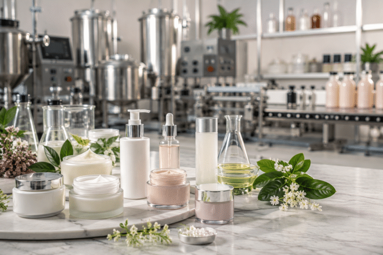 cosmetic manufacturing company
